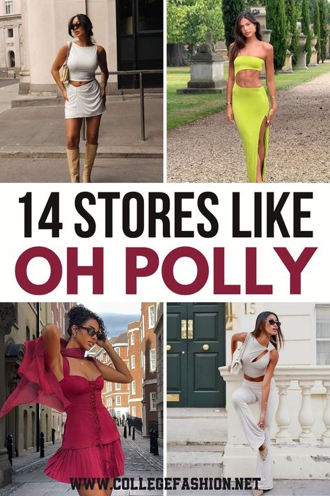 stores like oh polly Cheap Clothing Stores, Fashion On A Budget, Curve Hugging Dress, Best Online Clothing Stores, Cheap Clothes Online, Cheap Clothing, Oh Polly, Dresses Trendy, Budget Shopping