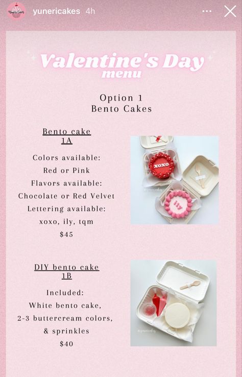 Cake Pop Menu Ideas, Bento Cake Price, Bakery Ideas Business, Cupcake Branding Design, Dessert Business Ideas, Cake Business Plan, Business Paperwork, Bakery Business Plan, Bake Sale Treats