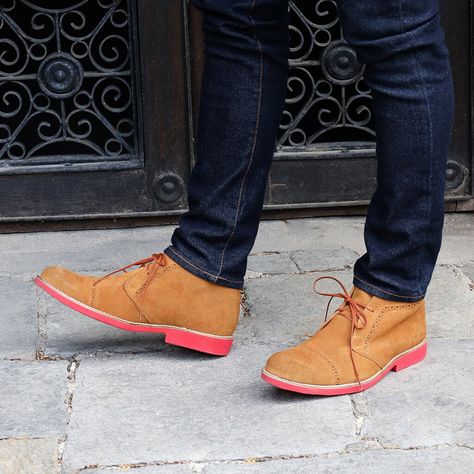 Mens suede chukka boots