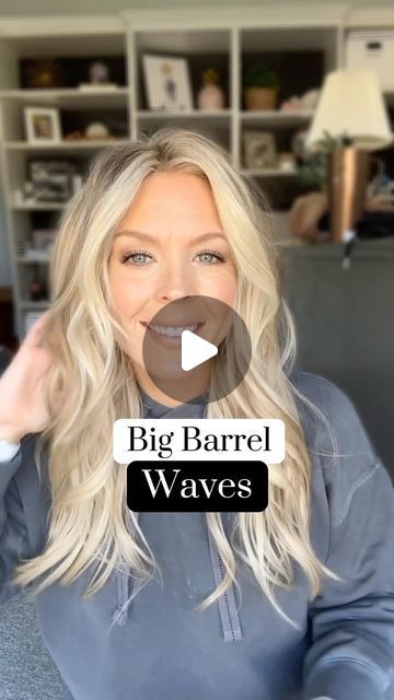 Big Wavy Curls Long Hair, How To Get Big Wavy Curls, Big Curls With Curling Iron, Soft Curls Wedding Hair Loose Waves, Large Waves Hair Tutorial, Loose Curls Long Hair Tutorial, Big Loose Curls Medium, How To Get Loose Curls, Big Loose Curls For Long Hair