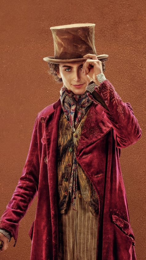 Willy Wonka Timothee Chalamet Wallpaper, Wonka Movie 2023, Wonka Wallpaper 2023, Timothee Chalamet Wonka Wallpaper, Timothee Chalamet Willy Wonka, Willy Wonka Wallpaper, Wonka Wallpaper, Wonka Aesthetic, Timothee Chalamet Wonka