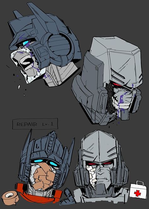 Transformers Art Optimus Prime, Cute Transformers Art, Transformers Starscream Art, How To Draw Transformers, Starscream X Megatron, Transformers Sketch, Starscream Fanart, Megatron X Starscream, Megatron Art