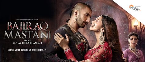 Wait for #bajiraomastani will be over this week #RanveerSingh as #bajirao #Deepikapadukone as #mastani Stay tuned for booking https://goo.gl/WwcMtm Bajirao Mastani, Bollywood Theme, Sanjay Leela Bhansali, Bollywood Posters, Animal Portraits Art, Bollywood Couples, Movie Posters Design, Ranveer Singh, Movies 2017