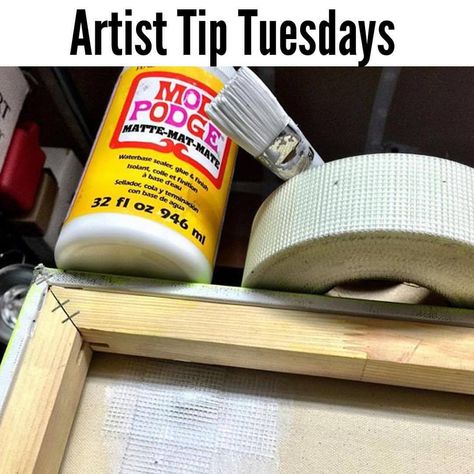 Painting Restoration, Art Conservation, Art Restoration, Tears Art, Tip Tuesday, Art Curriculum, Camper Ideas, Mod Podge, Guest Post