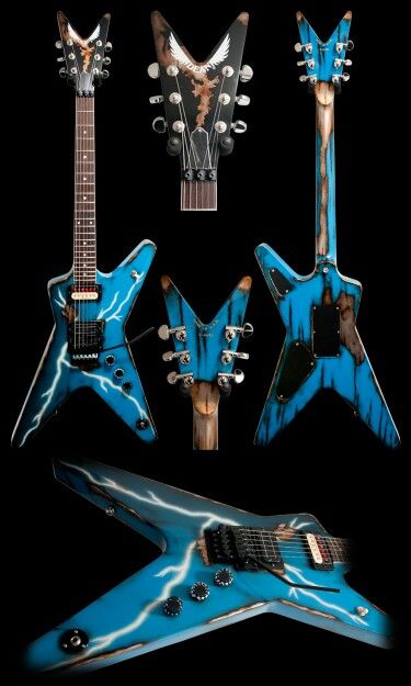 Dimebag Darrell Guitar, Guitar Things, Dean Guitars, Dimebag Darrell, Electric Guitar Design, Guitar Obsession, Guitar Photos, Cool Electric Guitars, Bass Amps