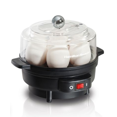 Egg Cookers, Egg Poacher, Salad Toppers, Perfect Eggs, Egg Cooker, Soft Boiled Eggs, Hamilton Beach, Egg Dish, Slow Cookers