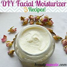 Make your own shea butter facial moisturizer easily at home with these 3 simple recipes! Homemade Facial Moisturizer, Diy Facial Moisturizer, Shea Butter Lotion Recipe, Shea Butter Soap Recipe, Moisturizer Recipe, Shea Butter Lotion Bars, Face Cream Recipe, Shea Butter Face, Shea Butter Moisturizer