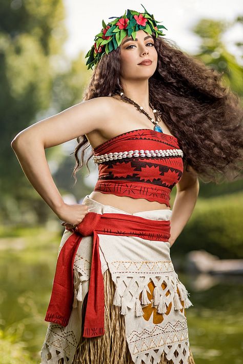 Moana Outfit Ideas, Moana Photoshoot, Moana Cosplay Costume, Moana Makeup, Moana Dress Up, Moana Outfit, Moana Jr, Moana Cosplay, Disney Princess Cosplay