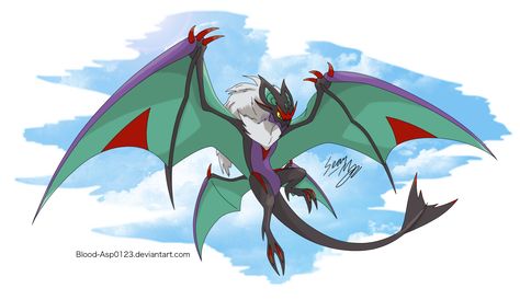 Mega Noivern by Blood-Asp0123.deviantart.com on @DeviantArt Mega Noivern, Anime Beasts, Ark Creatures, Pokemon Concept Art, Pokemon Concept, Evolution Pokemon, Mega Evolution Pokemon, Zoroark Pokemon, Flying Type Pokemon