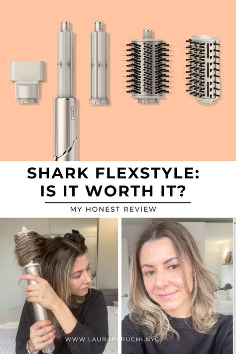 You may or may not heard of Shark –  they are  known for bringing us “Dyson dupes” – their vacuums and hair devices are similar in technology and more affordable. So here are my thoughts on Shark FlexStyle. If you have your questions about it and wanna know more about it, I will share all my impressions and honest review! Shark Flexstyle Hair Dryer, Shark Flex Styler Hair, Shark Vs Dyson, Shark Curling Iron, How To Use Shark Air Wrap, Shark Air Styler, Shark Flexstyle Tutorial, How To Use Shark Flexstyle, Shark Blow Dryer