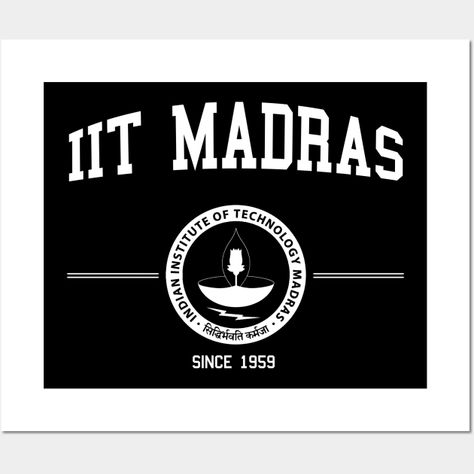 Are you a proud alumni or alma mater of the IIT Madras? This design is for you. Pround Indians who miss their college life and life back in India. Suitable People who are from Chennai, Mumbai, Delhi, Kanpur, Delhi, Punjab -- Choose from our vast selection of art prints and posters to match with your desired size to make the perfect print or poster. Pick your favorite: Movies, TV Shows, Art, and so much more! Available in mini, small, medium, large, and extra-large depending on the design. For m… Iit Madras, Alma Mater, College Life, Chennai, Funny Stickers, Mumbai, Custom Stickers, Favorite Tv Shows, Sticker Design