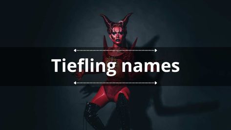 There are numerous Tiefling names out there for someone looking for unique options. Read on to discover amazing, nice-sounding, and profound Tiefling names. Tiefling Virtue Names, Tiefling Female Names, Tiefling Names, Male Tiefling, Female Tiefling, Tiefling Female, English Word Meaning, Old English Words, Game Based Learning