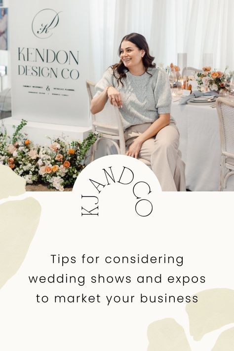 Social media is crucial to reach new clients for your wedding floral designer business, but have you tried in-person marketing like wedding shows and bridal expos to connect with new clients? Wedding show producer and business coach KJ & Co. interviews sharing her tips for marketing at wedding shows. You'll learn what type of vendors are wedding showcases best suited for, and how to prepare your business to exhibit at a wedding show and even tips for designing your booth as a wedding florist Wedding Trade Show, Bridal Expo Booth Ideas Wedding Planner, Wedding Planner Expo Booth Ideas, Wedding Booth Design, Bridal Expo Booth Ideas, Bridal Show Booth, Wedding Expo Booth, Wedding Show Booth, Bridal Show Booths