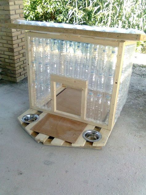 plastic bottle dog kennel Wee Man, Diy Dog Kennel, Engineering Activities, Diy Plastic Bottle, Dog Kennels, Bottle Ideas, Diy Plant Hanger, Bottle Wall, Dog Projects