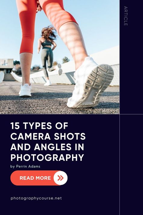 Mastering camera angles is crucial for creating captivating photographs. They add depth, perspective, and intrigue to your shots. To make your basic camera shots shine, experiment with different angles. This guide highlights the importance of various camera shots and their impact on the look and feel of your photographs.

Click/tap to learn more Camera Angles Photography, Types Of Camera Shots, Camera Shots And Angles, Angles Photography, Types Of Camera, Shots To Make, Photo Angles, Camera Angles, Photography Course