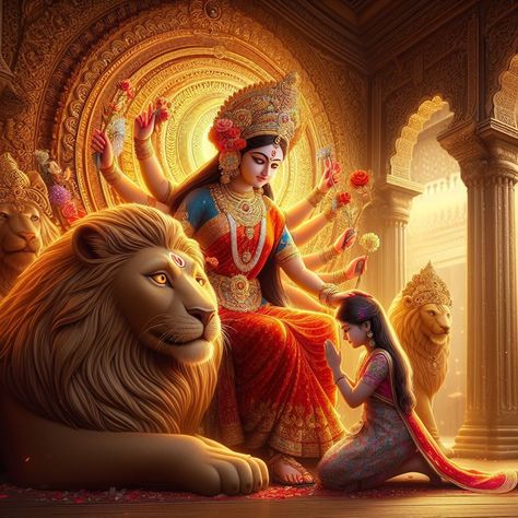 Devi Ji Photo, Navratri Images Hd Wallpaper Pc, Navaratri Mataji Photo, Maa Durga Cute Pics, Maa Durga Images Hd Wallpaper, Cute Durga Maa Hd Wallpaper, Parvathi Devi Images, Devi Maa Images, Durga Goddess Art