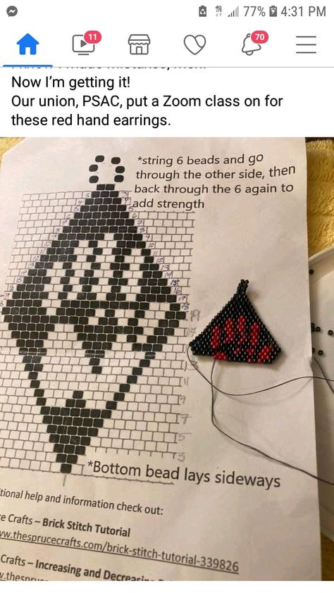 Beading Pattern Template, Mmiw Beaded Earrings Pattern, Beaded Mmiw Earrings, Beaded Patterns Native, Indigenous Beadwork Patterns, Mmiw Beadwork Pattern, Native American Beaded Earrings Pattern Brick Stitch, Native American Seed Bead Earrings, Mmiw Beaded Earrings