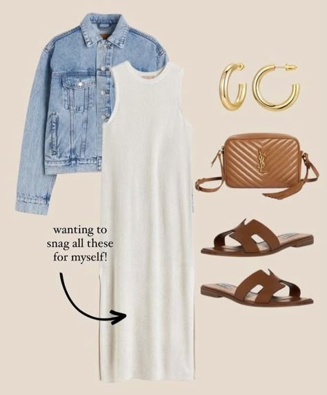 How To Style Sandals, Look Boho Chic, Classic Style Outfits, Summer Capsule Wardrobe, Casual Day Outfits, Mode Casual, Casual Chic Outfit, Mode Inspo, Summer Fashion Outfits