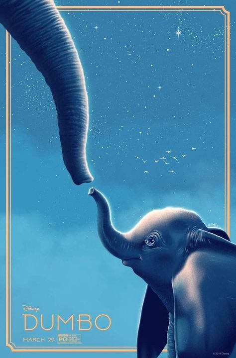 Disney’s Dumbo 2019 Dumbo 2019, Animated Movie Posters, Elephant Wallpaper, Image Princesse Disney, Disney Phone Wallpaper, Disney Live Action, Seni Cat Air, Walt Disney Pictures, Art Disney