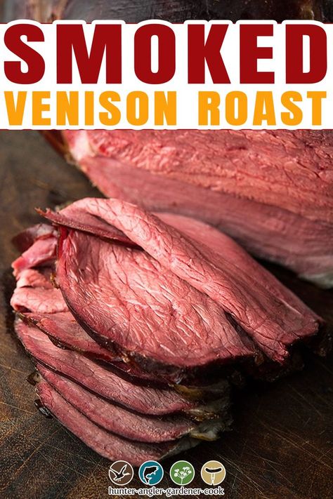 Smoker Venison Recipes, Venison Smoker Recipes, Smoked Deer Shoulder, Venison Shoulder Recipes, Smoked Deer Roast, Smoked Venison Roast Recipe, Venison Roast Recipes, Deer Ham, Smoked Venison Roast