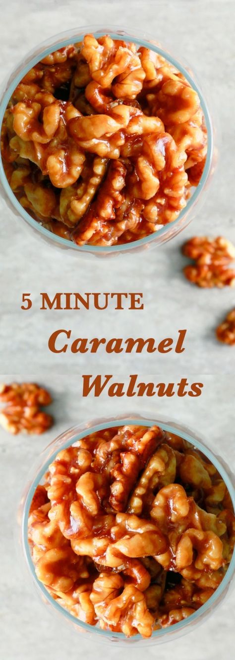 5 Minute Recipes, Easy Snack Ideas, 5 Minute Meals, Walnut Recipes, Dessert Aux Fruits, Desserts Vegan, Holiday Recipes Christmas, Nut Recipes, Recipes Christmas