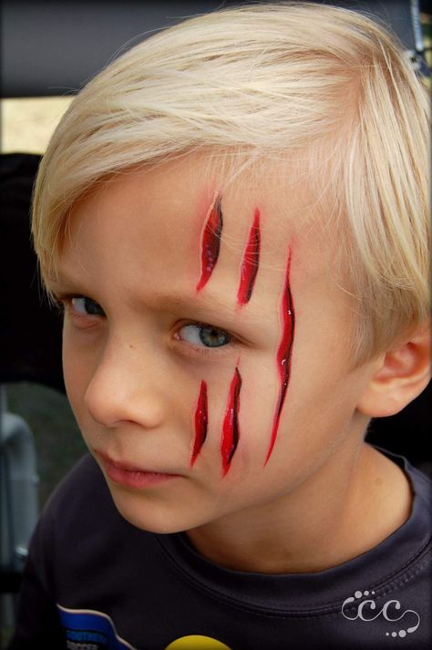 Little Boy Halloween Makeup, Halloween Boy Face Paint, Boys Halloween Makeup Kids, Basic Halloween Face Paint, Boys Zombie Makeup, Easy Kid Halloween Makeup, Diy White Face Paint Makeup, Halloween Makeup Boys Kids, Easy Kids Zombie Makeup