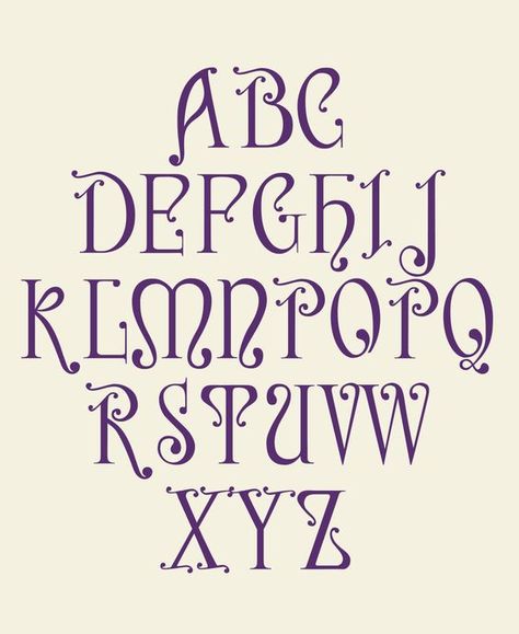 Nerea - Art Nouveau | Beautiful typography inspired in Art Nouveau Font fonts #font #fonts 2.234 Art Nuvo Font, Art Nouveau Font Alphabet, Decorated Letters Drawing, Book Fonts Typography, Art Nouveau Alphabet, Art Nouveau Text, Art Nouveau Font Typography, Art Nouveau Type, Mushroom Font