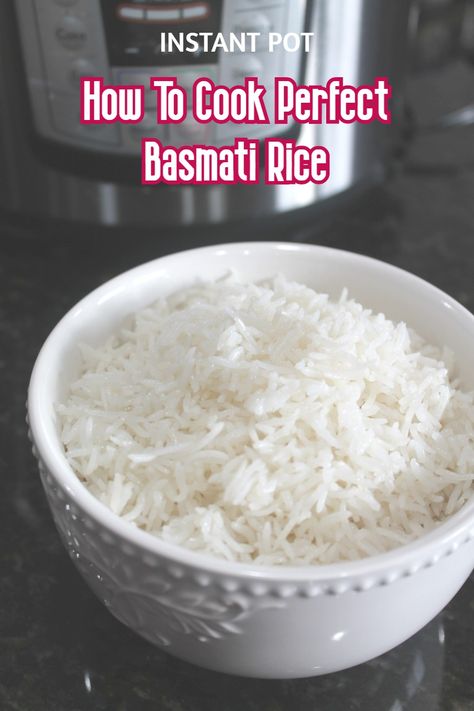 Nutripot Recipes, Instapot Vegetables, Basmati Rice Instant Pot, Polenta Grits, Instant Pot Basmati Rice, Cooking Basmati Rice, Cook Rice, Multi Cooker, Perfect Rice