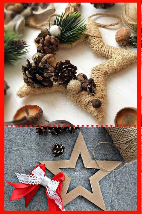 Easy Diy Christmas Ornaments, Jul Diy, Diy Christmas Ornaments Easy, Noel Diy, Start Knitting, Xmas Diy, Holiday Crafts Christmas, Beginners Knitting, Easy Christmas Diy