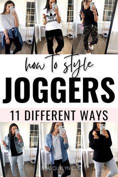 Cute Casual Jogger Outfit, Women Cargo Joggers Outfit, Drawstring Joggers Outfit, T Shirt And Joggers Outfit Women, Black Joggers Spring Outfit, Zyia Joggers Outfit Dressy, Women’s Cargo Jogger Outfits, Sports Casual Outfits Women, Dress Up Joggers Outfit Women