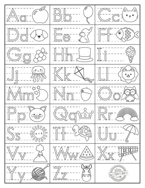 Prek Abc Worksheets, Worksheet Abc Preschool, Preschool Letters Worksheets, Educational Activities For Preschoolers Free Printables, Abc Sheets Printable Alphabet, Kindergarden Worksheet Printable Abc, Pre K Abc Worksheets, Coloring Pages Abc, Alphabet Colouring In Free Printable