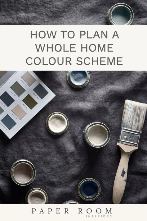 8 steps that will walk you through how to plan a whole home colour scheme. It's not as tricky as you think! Create a beautiful and cohesive home. House Colour Pallets, Home Colour, House Color Schemes, Complimentary Colors, Colour Scheme, Colour Schemes, Color Pallets, Interior Paint, Plan A