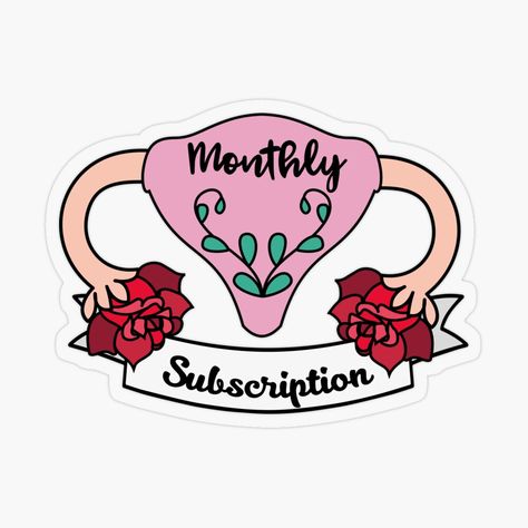 Fun sassy Woman Body Sticker. #Woman #Body #Period #Menstruation #femaleEmpowerement, #FunSticker #Girl #VintageRose #MonthlySubscription #Female #FemaleSticker #WomanSticker #FeminismSticker #Feminism Period Party, Feminism Stickers, Woman Sticker, Period Art, Pads Tampons, Woman Power, Red Bubble Stickers, Nature Stickers, Sticker Template