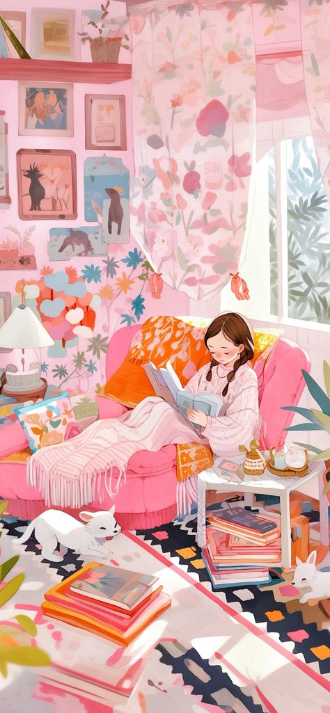 Dreamy Art Aesthetic, Poster Art Aesthetic, Pop Art Wallpaper, Girly Art Illustrations, Cute Patterns Wallpaper, Aesthetic Pastel Wallpaper, Dreamy Art, Pastel Wallpaper, Cute Backgrounds