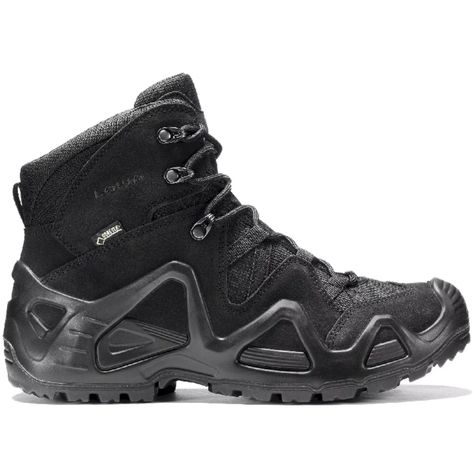 Lowa - Zephyr GTX® Mid TF - Walking Boots - Men's Lowa Zephyr, Mens Walking Boots, Mid Boots, Tactical Boots, Military Boots, Walking Boots, Hiking Gear, Boots Leather, Black Leather Boots