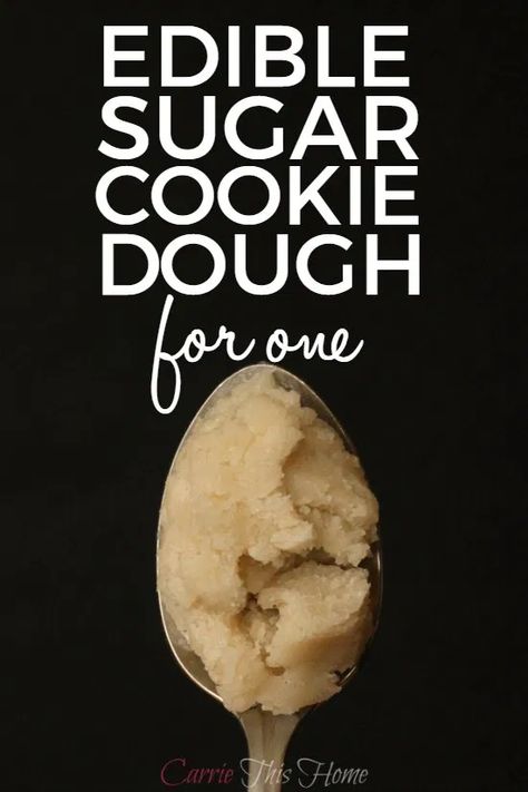 Cookie Dough Vegan, Cookie Dough For One, Edible Sugar Cookie Dough, Weight Watcher Desserts, Edible Cookie Dough Recipe, Cookie Dough Recipes, Edible Cookies, Edible Cookie Dough, Mug Recipes