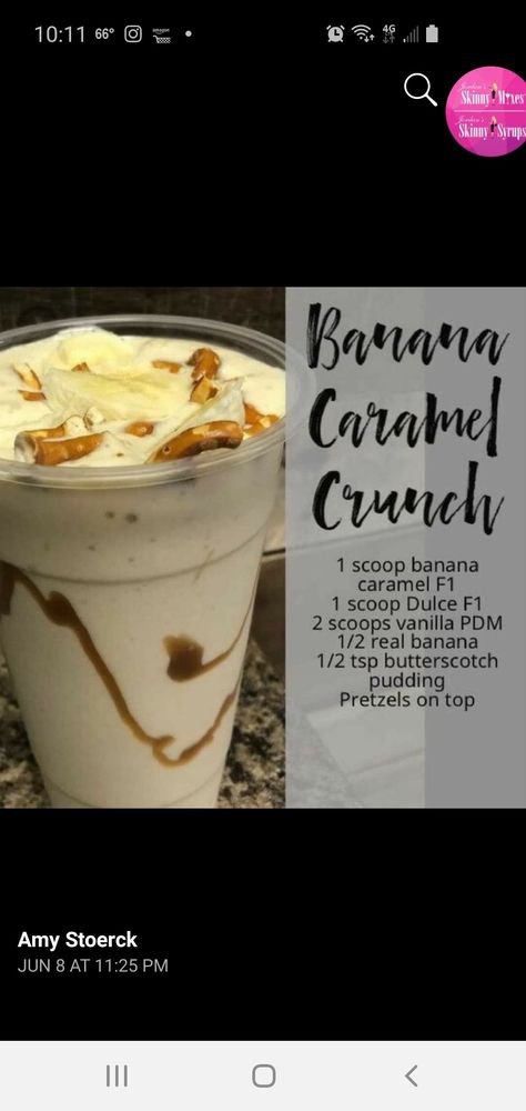 Herbalife Protein Drink Mix Recipes, Banana Herbalife Shake Recipes, Herbalife Shake Recipes Banana Caramel, Herbalife Cafe Latte Recipes, Herbalife Banana Caramel Recipes, Banana Caramel Herbalife Shake Recipes, Herbalife Muffins, Herbalife Meal Replacement Shakes, Shakes Herbalife