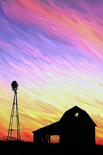 silhouette House Silhouette Painting, Country Drawings, Windmill Painting, Silhouette Paintings, Farm Week, Canvas Party, Hunting Painting, Painted Ideas, Primary Activity