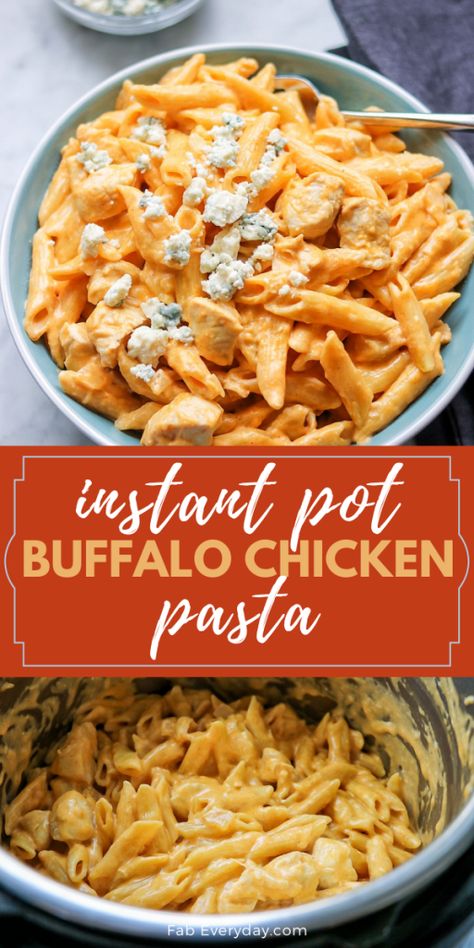 Instapot Dinner Ideas Chicken, Buffalo Chicken Pressure Cooker, Insta Pot Chicken Dinner Recipes, Instant Pot Dinner Recipes Easy, Pasta Pressure Cooker Recipes, Dump And Go Pressure Cooker Recipes, Instapot Meals With Chicken, Dinner Recipes For Instant Pot, Instant Pot Recipes Pasta Chicken