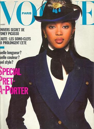 Naomi Campbell | KNOW YOUR FASHION HISTORY: Vintage Vogue magazine covers: 1960s, 70s, 80s and 90s Lineisy Montero, Selita Ebanks, Vintage Vogue Covers, Black Fashionista, 00s Mode, Beverly Johnson, Gugu Mbatha Raw, Liya Kebede, Black Magazine