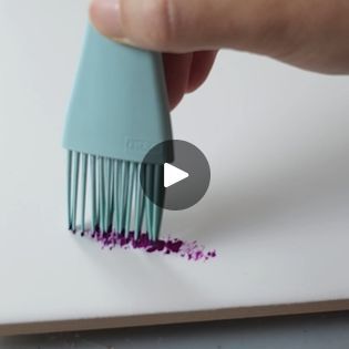 651K views · 5.6K reactions | How to paint lavender with a silicone brush | How to paint lavender with a silicone brush | By Designer Gemma77 | Facebook Lavender Paintings Acrylic, How To Paint Lilacs, How To Paint Lavender, Paint Lavender, Designer Gemma77, Lavender Paint, Painting Instructions, Painting Flowers Tutorial, Acrylic Tutorials