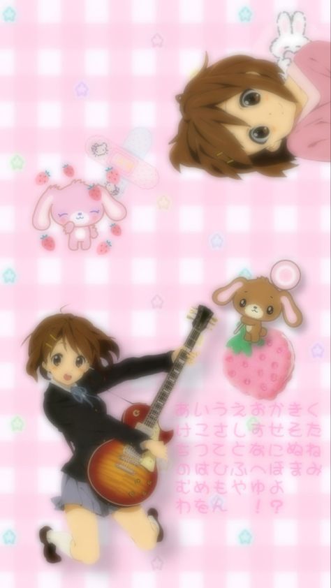 k-on cutecore wallpaper 💗🦴 #cutecore #kon #yui #animeicons #anime #wallpaper #kawaii #kawaiiwallpaper Cutecore Phone Wallpaper, Anime Core Wallpaper, Cutecore Wallpaper Ipad, Creepy Cute Wallpaper, K On Wallpapers, Kawaii Core Wallpaper, Cute Core Wallpaper, Cutegore Wallpaper, Kawaiicore Wallpaper