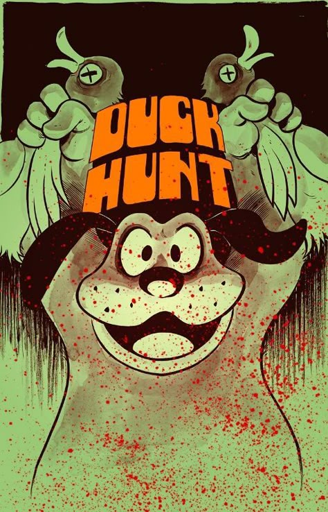 Duck Season, Duck Hunt, Video Game Fan Art, Nintendo Art, Retro Video Games, Duck Hunting, Comic Games, Video Game Art, Smash Bros