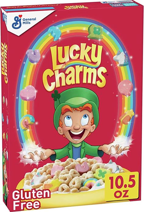 Marshmallow Shapes, Oats Cereal, Marshmallow Cereal, Kids Cereal, Lucky Charms Marshmallows, Gluten Free Cereal, Lucky Charms Cereal, Oat Cereal, Toasted Oats