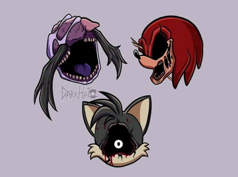 Triple Trouble, Mario Stuff, Sonic Exe, Anime Fnaf, Sonic Art, Cartoon Character Design, Ben 10, Cute Little Animals, Friday Night