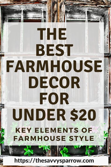 Farmhouse Decor for Cheap! The Key Farmhouse Elements for Under $20! Ideas For Farmhouse Living Room, Ideas For Farmhouse Kitchens, Decorating An Old Farmhouse, Farmhouse Decor On A Budget Diy, Farmhouse Decor For Small House, How To Decorate House Farm Style, Rustic Farmhouse Diy Decor, Farmhouse Rustic Decor Living Room, Farmhouse Style Wall Decor