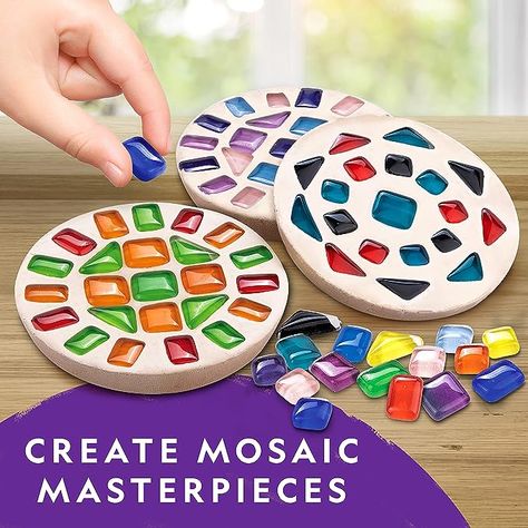 Air Dry Clay Mosaic, Air Dry Clay Projects For Kids, Air Dry Clay Pottery, Paint Marbling, Storybook Village, Clay Projects For Kids, Clay Lesson, Marbling Art, Stem Lab