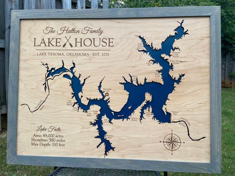 Lakeside House Interior, Lake House Living Room Ideas, Lakehouse Inspiration, Lake House Bedroom Ideas, Lake House Decorating Ideas, Lake House Aesthetic, Lake House Interior Design, Modern Lake House Decor, Lake Map Art