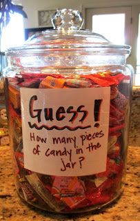 Fall Guessing Jar Ideas, Candy Guessing Game Jars, Guessing Jar Ideas, Candy Jar Guessing Game, Teenage Halloween Party, Guessing Jar, Teen Halloween Party, Jar Games, Halloween Emoji