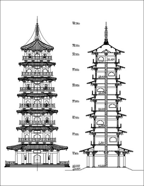 Chinese Architecture Drawings  The .DWG files are compatible back to AutoCAD 2000.These AutoCAD drawings are available to purchase and Download NOW!   Q&amp;A Q: How will I recieve the CAD blocks &amp; drawings once I purchase them? A: The drawings are downloaded after your payment is confirmed. You will also be emailed a download link for all the drawings that you purchased. Q: How many CAD blocks or drawings  are in each library? A: What you see is what you get! So I have provided p... Chinese Architecture Traditional, Traditional Chinese Architecture, Traditional Architect, Chinese Door, Ancient Chinese Architecture, Autocad Blocks, Asian Architecture, Cad Blocks, Architectural Drawing